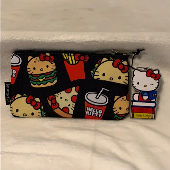 Loungefly Bags Loungefly Hello Kitty Snacks Cosmetic Bag Poshmark